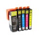 Pack 5 Tinteiros Epson 26XL Compatível T2621/T2631/2/3/4